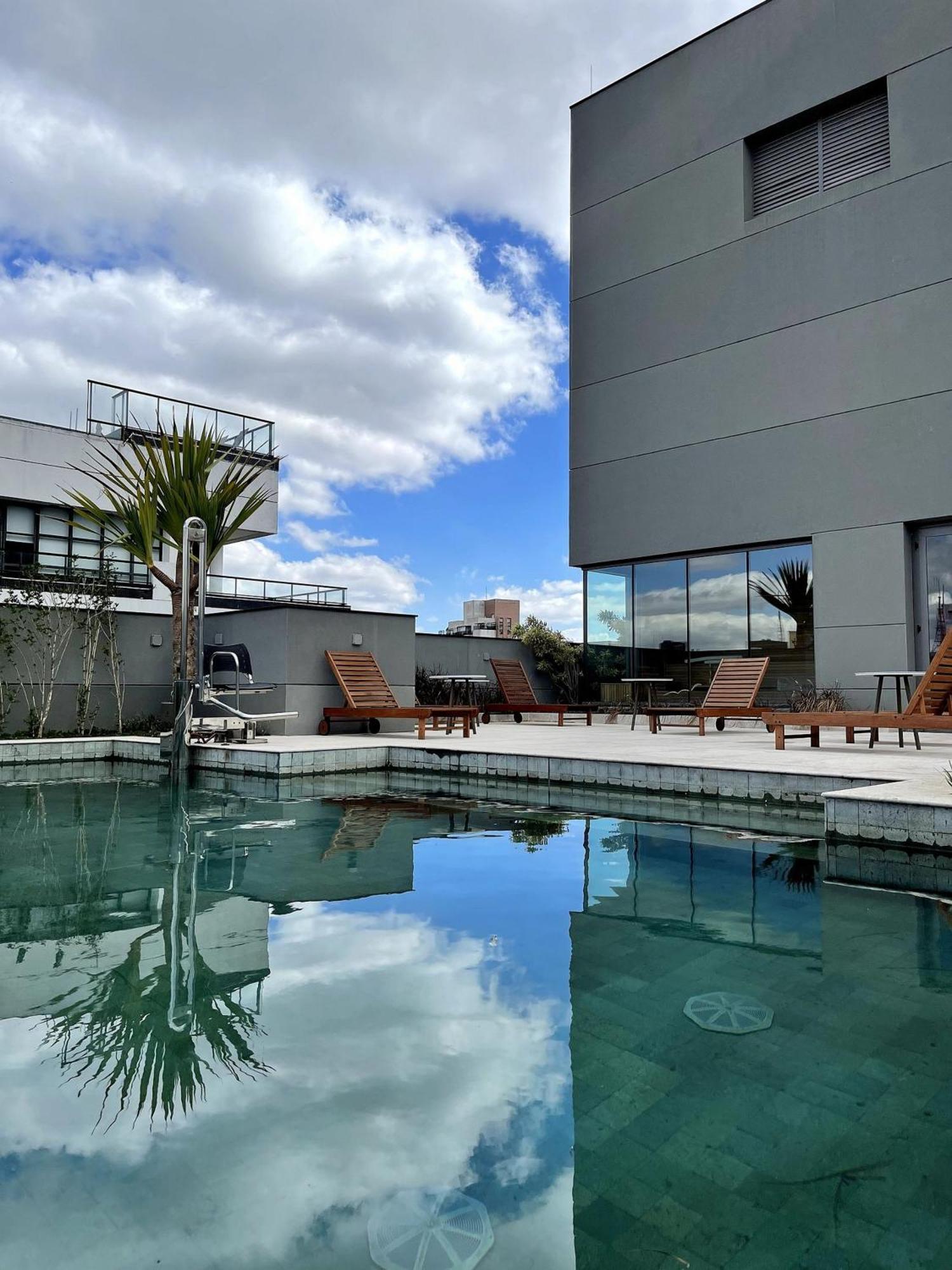 Belint Bela Cintra: A 5 Minutos Da Paulista Com Piscina No Rooftop São Paulo Exteriör bild