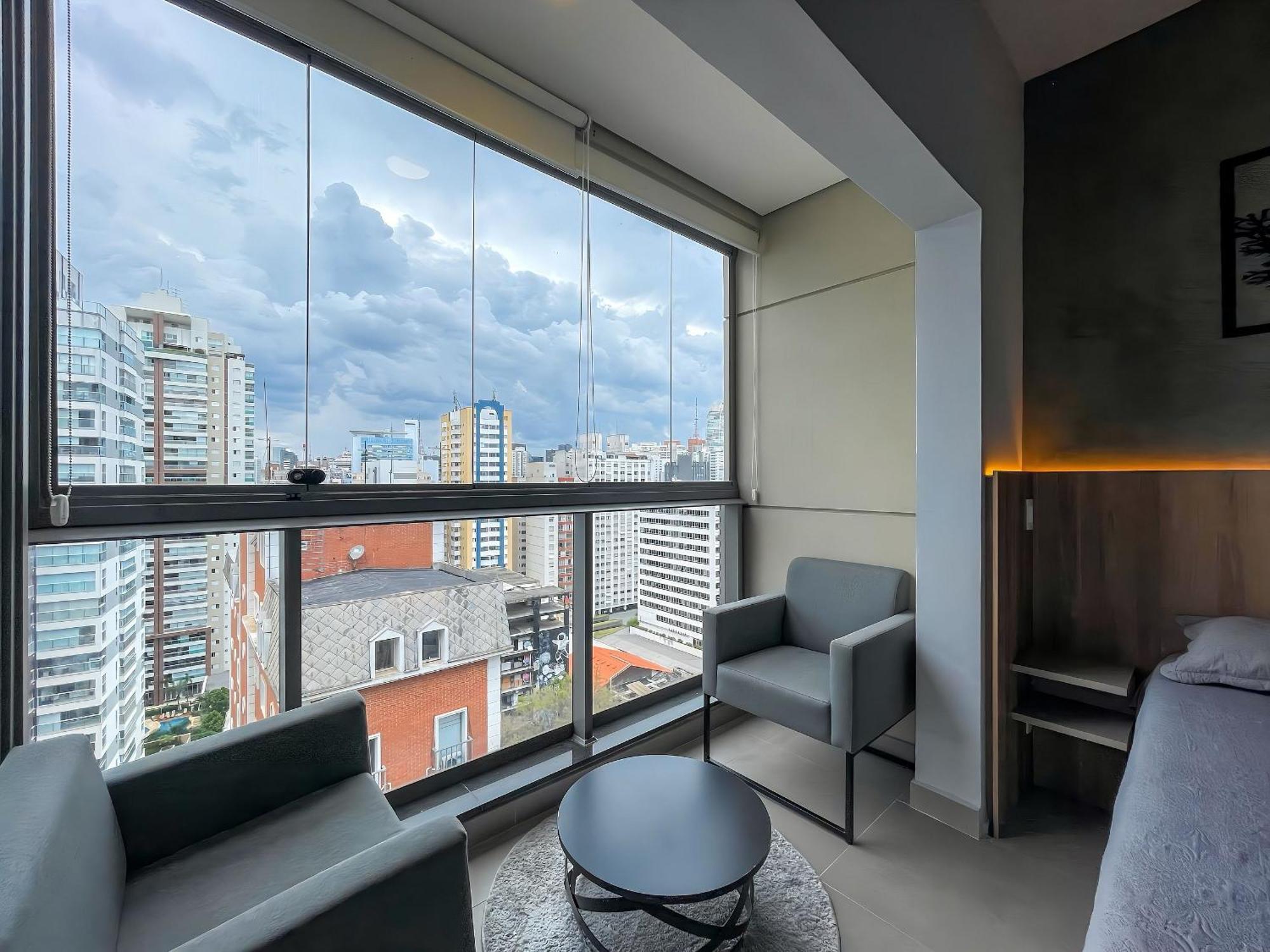 Belint Bela Cintra: A 5 Minutos Da Paulista Com Piscina No Rooftop São Paulo Exteriör bild